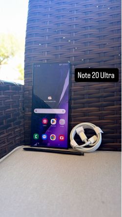 Samsung Note Ultra 20 5g. Like New And Unlocked!