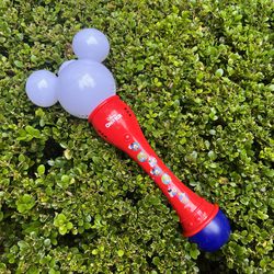 Disney Parks Epcot Mickey Mouse Light Up Glow Bubble Wand Souvenir
