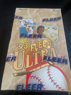 1993 Fleer Ultra series 1 sealed box