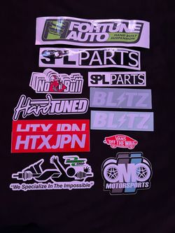 JDM Automotive Sticker Pack Lot