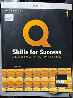 Oxford Q Skills for Success Reading and Writing 1