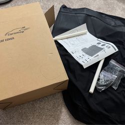 🔥 Brand New Black Faux Leather Car Seat Cover 🔥