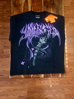 YoungLA/One Punch Man Collab Men's Black Graphic Tee