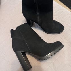 Black Booties Size 8.5 