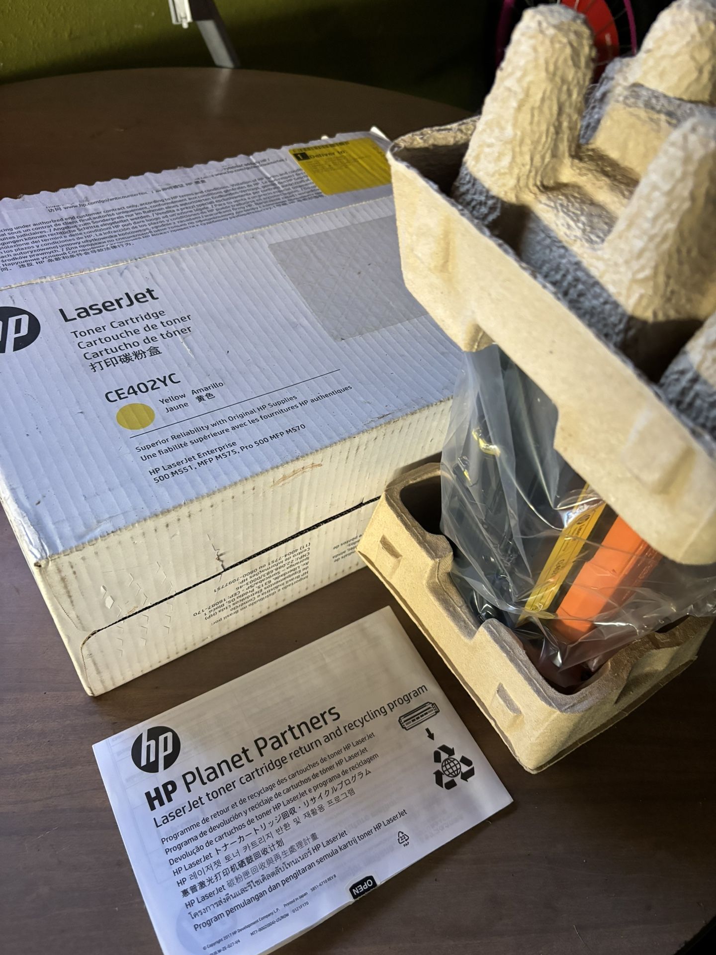 Lazer Jet Toner Yellow