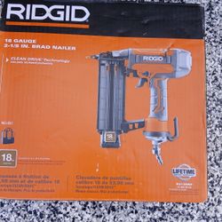 Brad Nailer 18ga Ridgid 