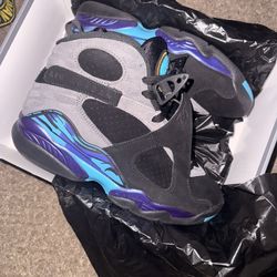 Retro Jordan 8 Aqua 