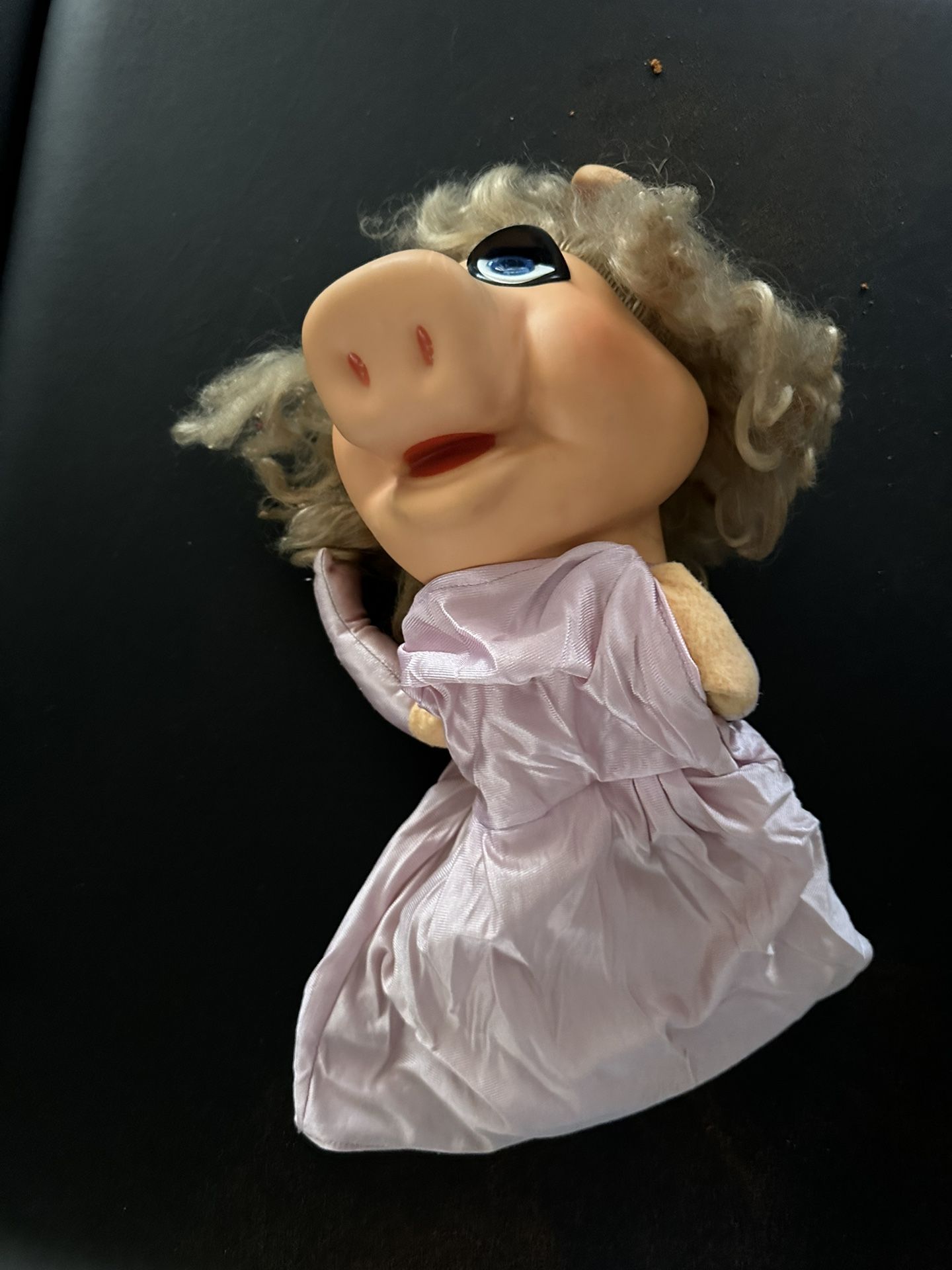 The Muppets Miss Piggy Vintage 1977 Hand Puppet Jim Henson Fisher Price 16"