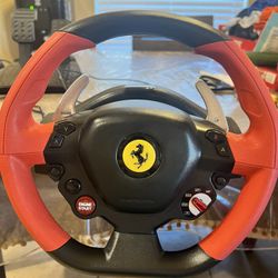 Thrustmaster Ferrari 458 Spider Racing Wheel And Prdal Set