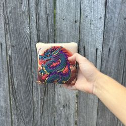 Chinese New Year Dragon Golf Mallet Putter Headcover