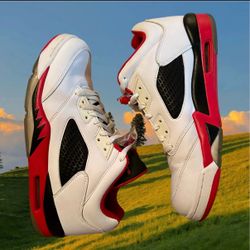 Nike Air Jordan 5 Retro Low Fire Red