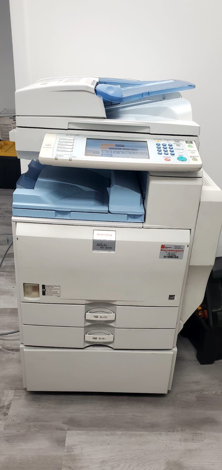 Printer Ricoh Aficio MP 4000.