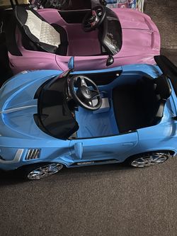 Car Blue Bugatti Remote Control/ Battery
