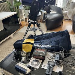 MEADE ETX-125 TELESCOPE WITH ACCESSORIES. Make An Offer