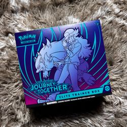Journey Together Elite Trainer Box Pokemon Cards 