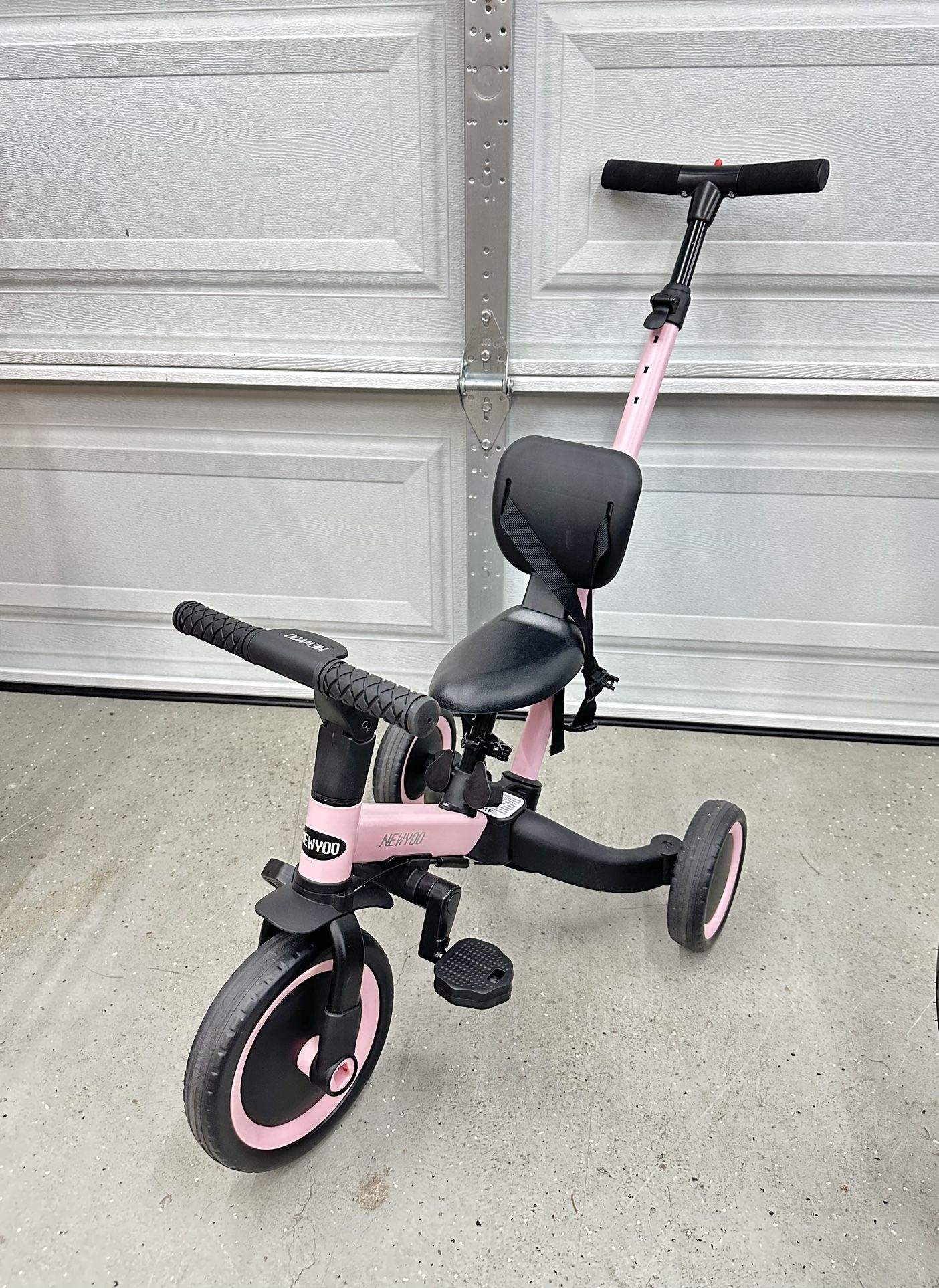 Toddler Push Bike, Tricycle And Balance Bike 5 In 1