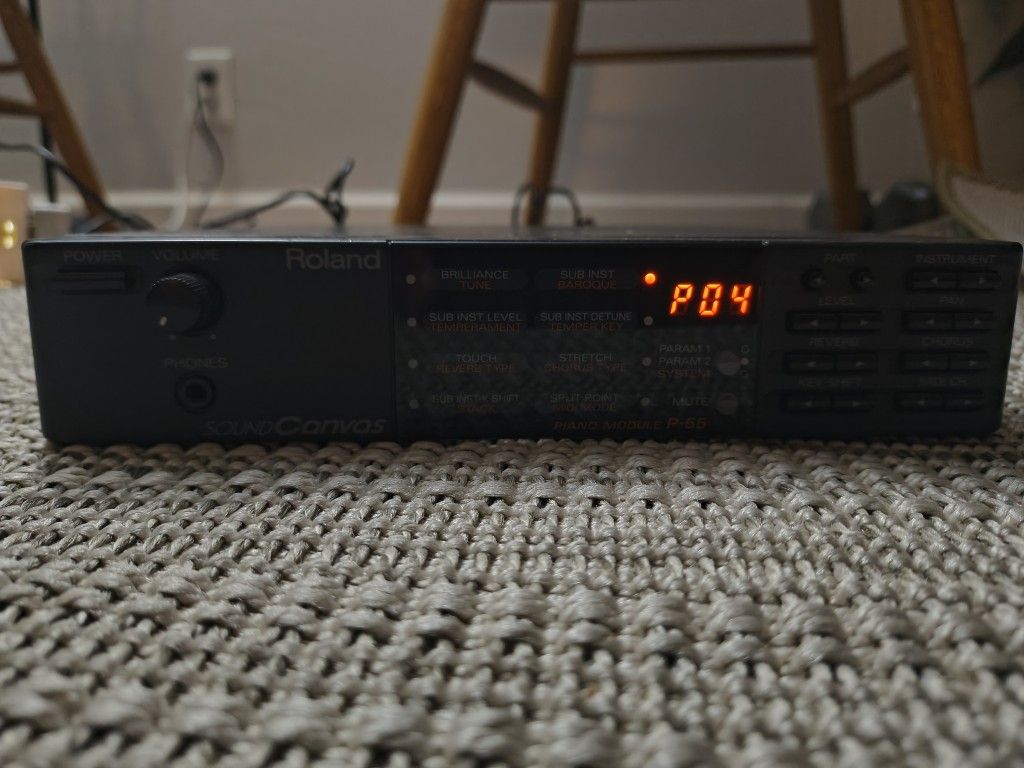 Roland P-55 Sound Canvas Piano Module
