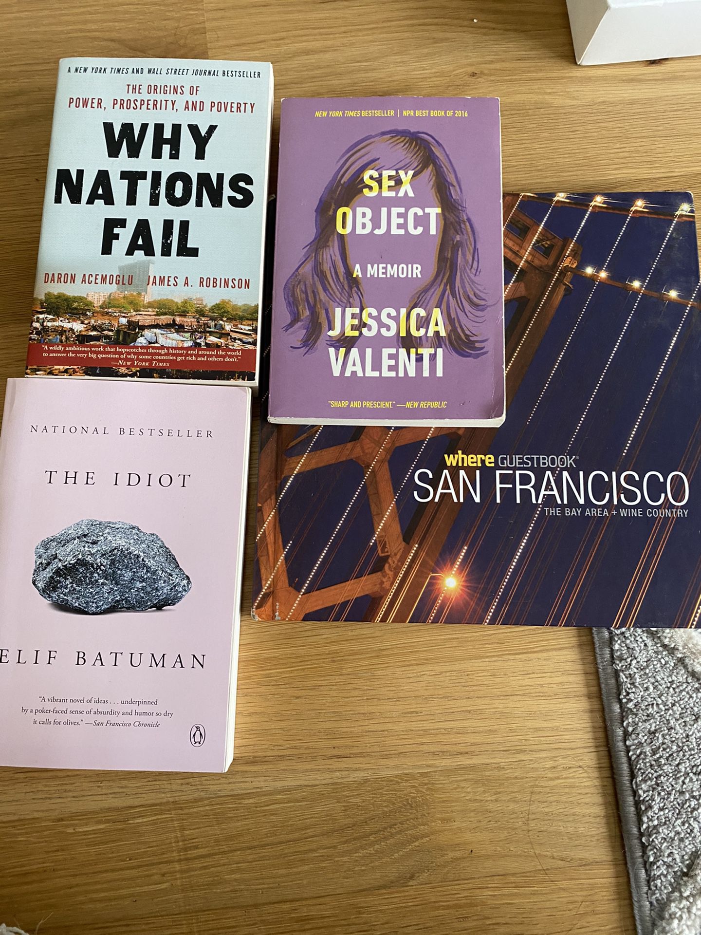 Why nations fail, The Idiot, Where Guestbook San Francisco, Sex Object