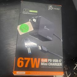 J5 67 w usb mini charger