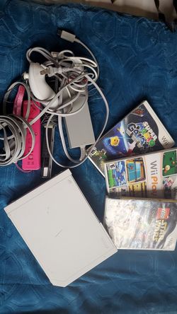 Nintendo Wii with games