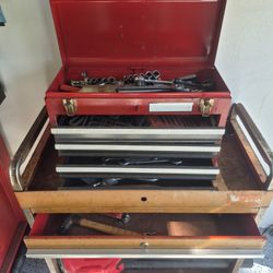Craftsman Tool Box And Tools