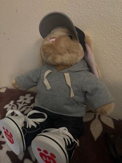 Build-A-Bear Bunny Plush with Outfit