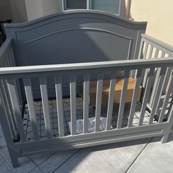 Gray  Crib
