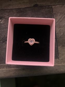 Pandora Heart Ring ( Rose Gold)
