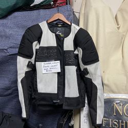 Summer Weight Motorcycle Riding Jacket W/ QuickWick Liner