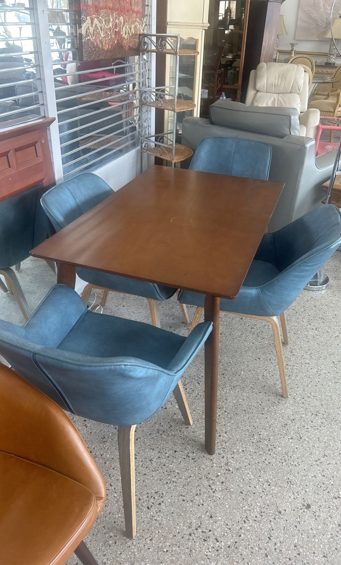 Table Four Chairs