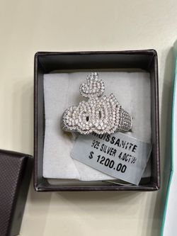 Moissanite ring