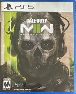 Call of Duty Modern Warfare II & Call of Duty Black Ops Cold War PS5 games