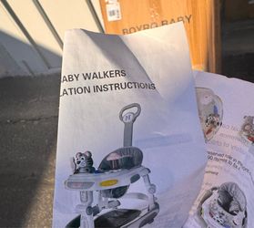 New baby walker