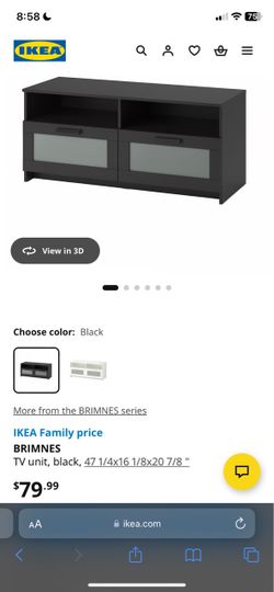 Tv console with storage