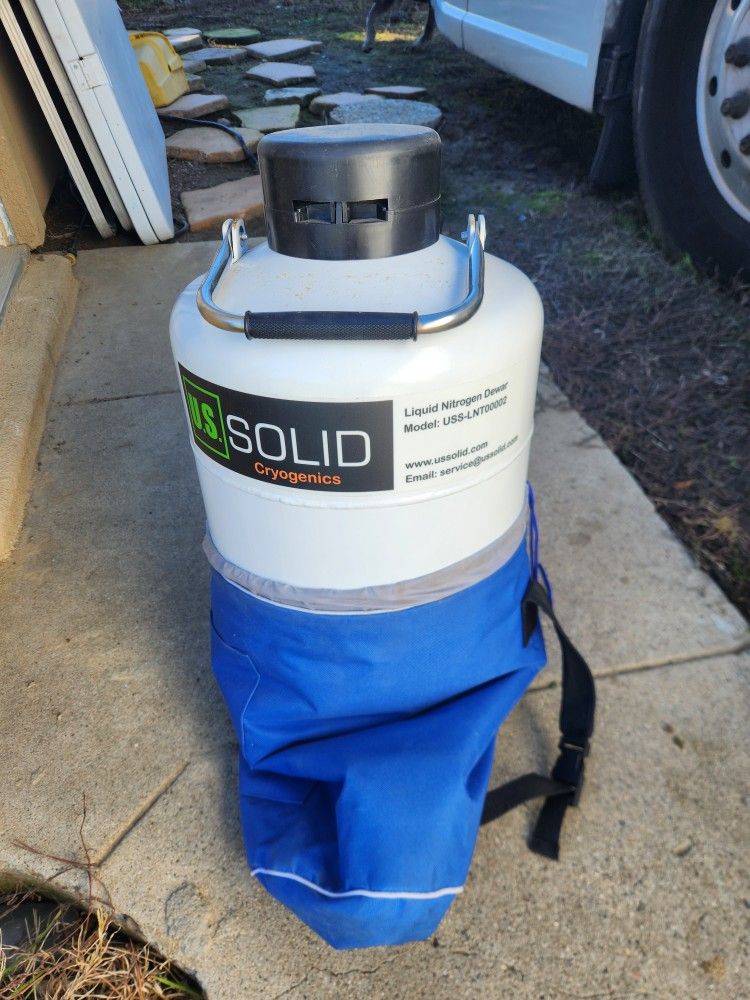 Dewar Liquid Nitrogen Tank