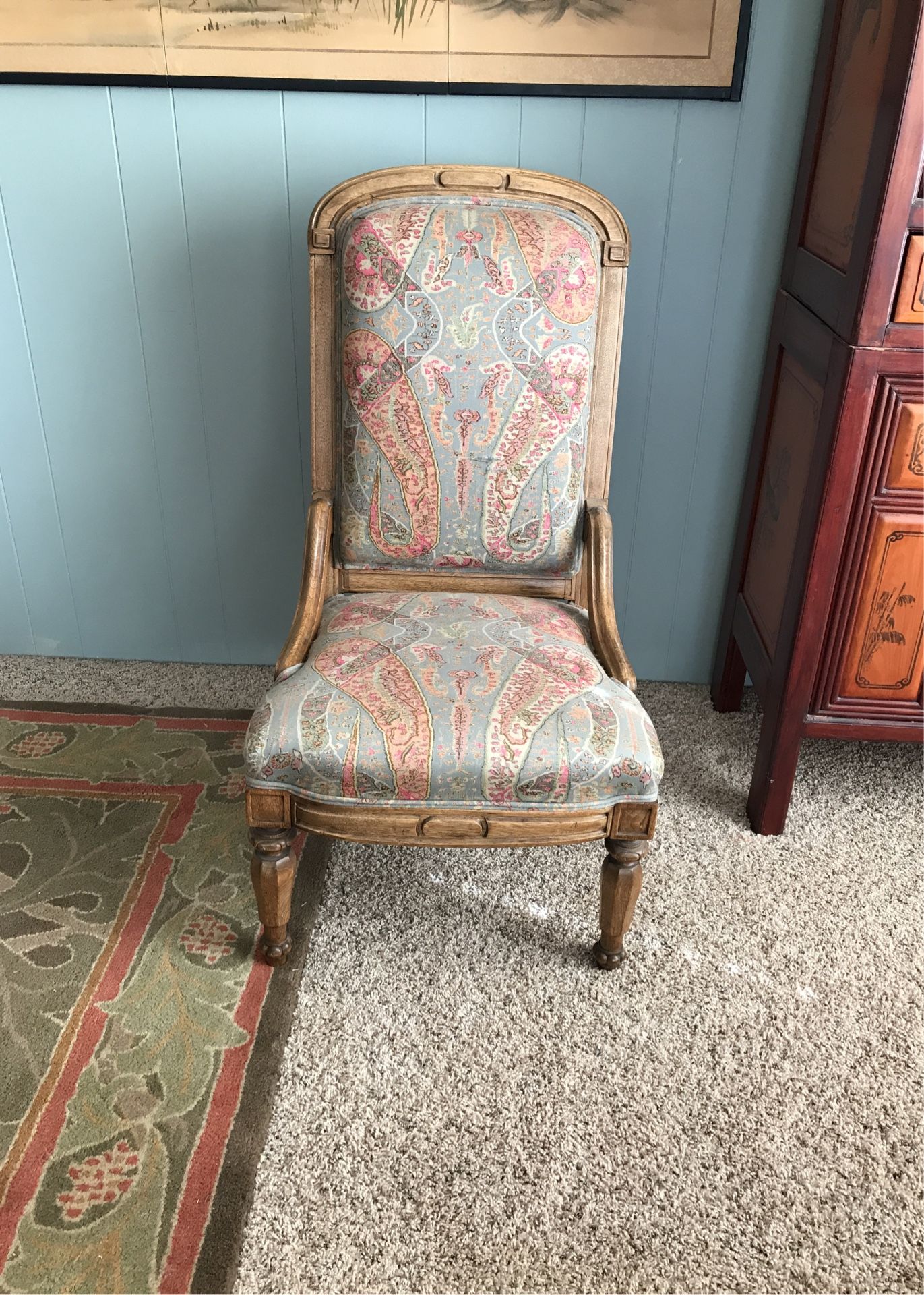 Antique Slipper Chair