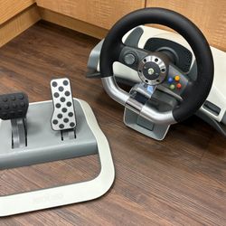 Xbox 360 Wheel And Petal Set