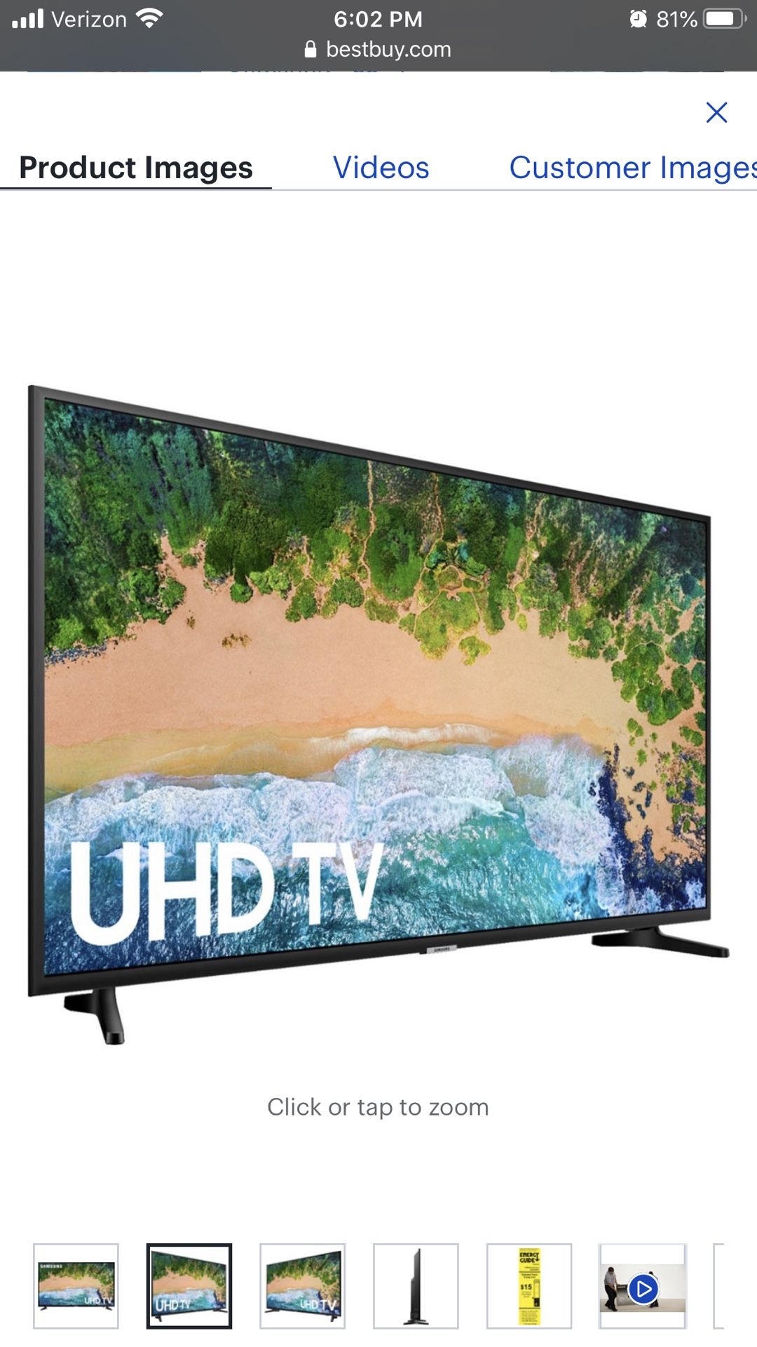 55 inch Samsung HD Smart TV for sale!