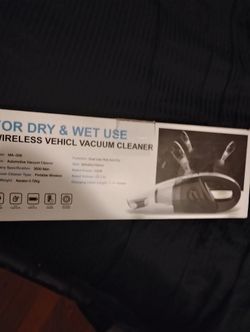 Portable Wireless Vac