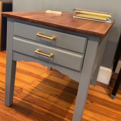 End Table- Solid Wood