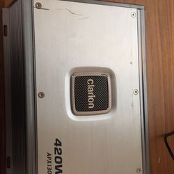 CLARION APX1301 420 WATTS MONO POWER CAR AMP