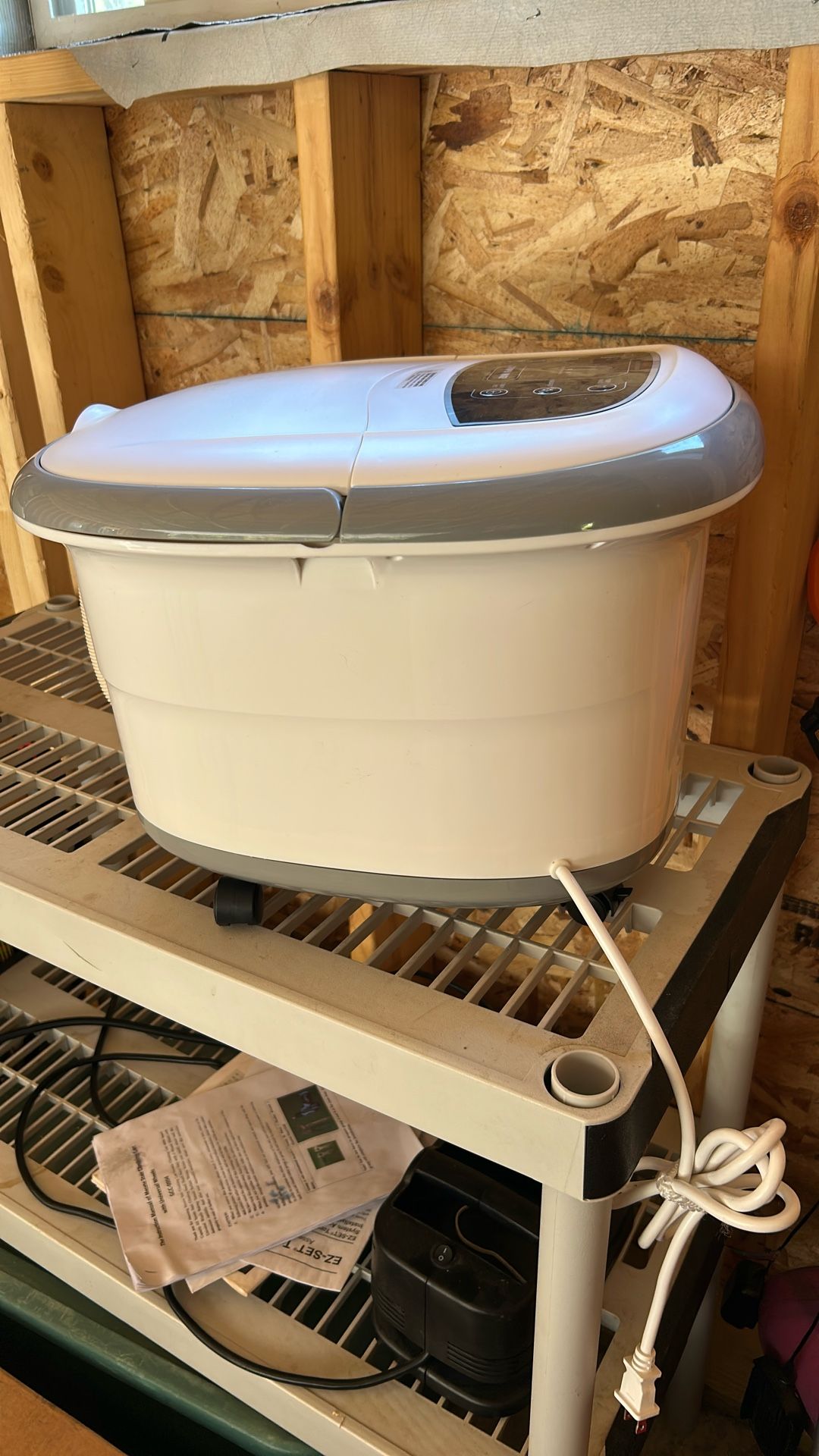 Sharper Image Leg And Foot Spa Messager