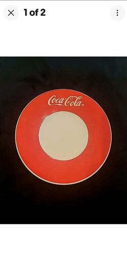 Vintage 1997 Coca-Cola Plates, Set of 4!