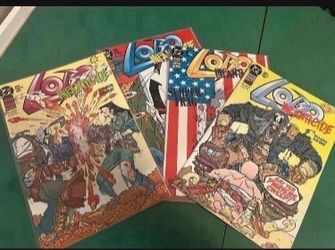 1992 Lobo Infanticide Limited Series Comics ( Mature Readers Only)