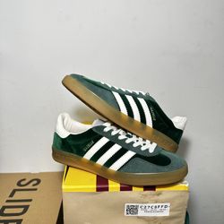 Gucci x Adidas Gazelle Green - Size 7M/8.5W