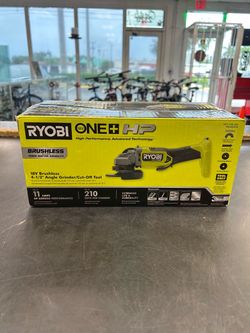Ryobi 11 Amp Electric Angle Grinder Power Tool
