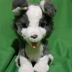 FurReal friends Ricky trick Lovin interactive dog Siberian husky puppy