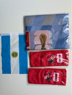 2026 FIFA WORLD CUP COCA COLA CAPE Band bundle -Argentina