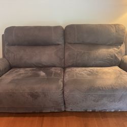 Electric Reclining 3-Piece Sofa Set