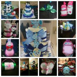 Diaper cakes
